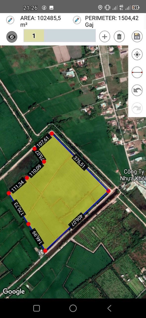 Cơ Hội Vàng! 103.000m2 Đất Nông Nghiệp Đức Hòa Long An - Đường DT823 - 100 Tỷ - Ảnh chính